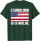 E Pluribus Unum Usa Flag T-Shirt - T-Shirt | Forest