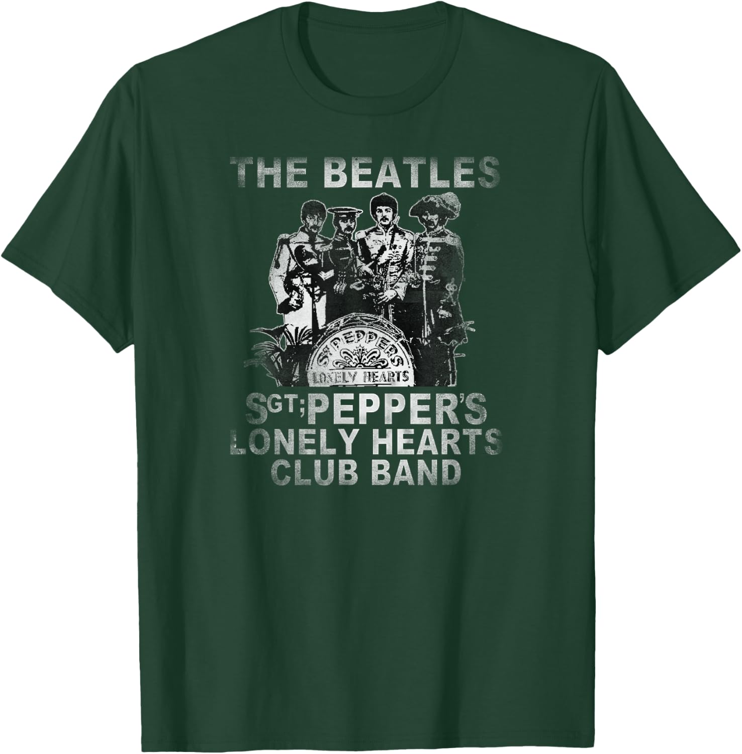 The Beatles - Lonely Hearts Club T-Shirt - T-Shirt | Forest