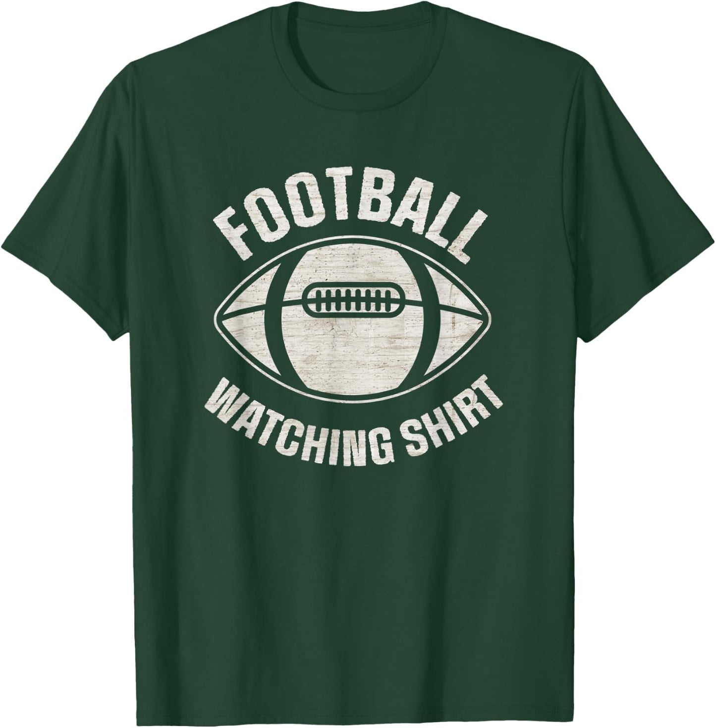 Football Watching Shirt with Football Graphic Logo Generic T-Shirt - T-Shirt | Forest