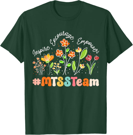 MTSS Team Appreciation Week Teacher Back to School T-Shirt - T-Shirt | Forest