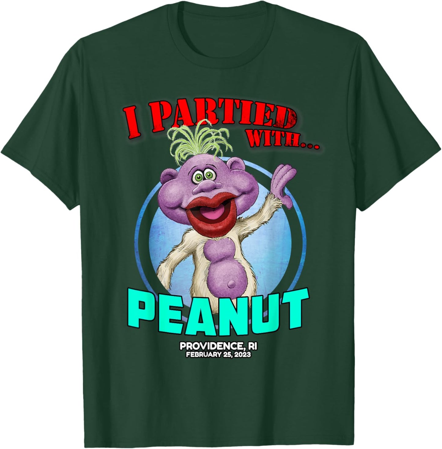 Peanut Providence, RI (2023) T-Shirt - T-Shirt | Forest