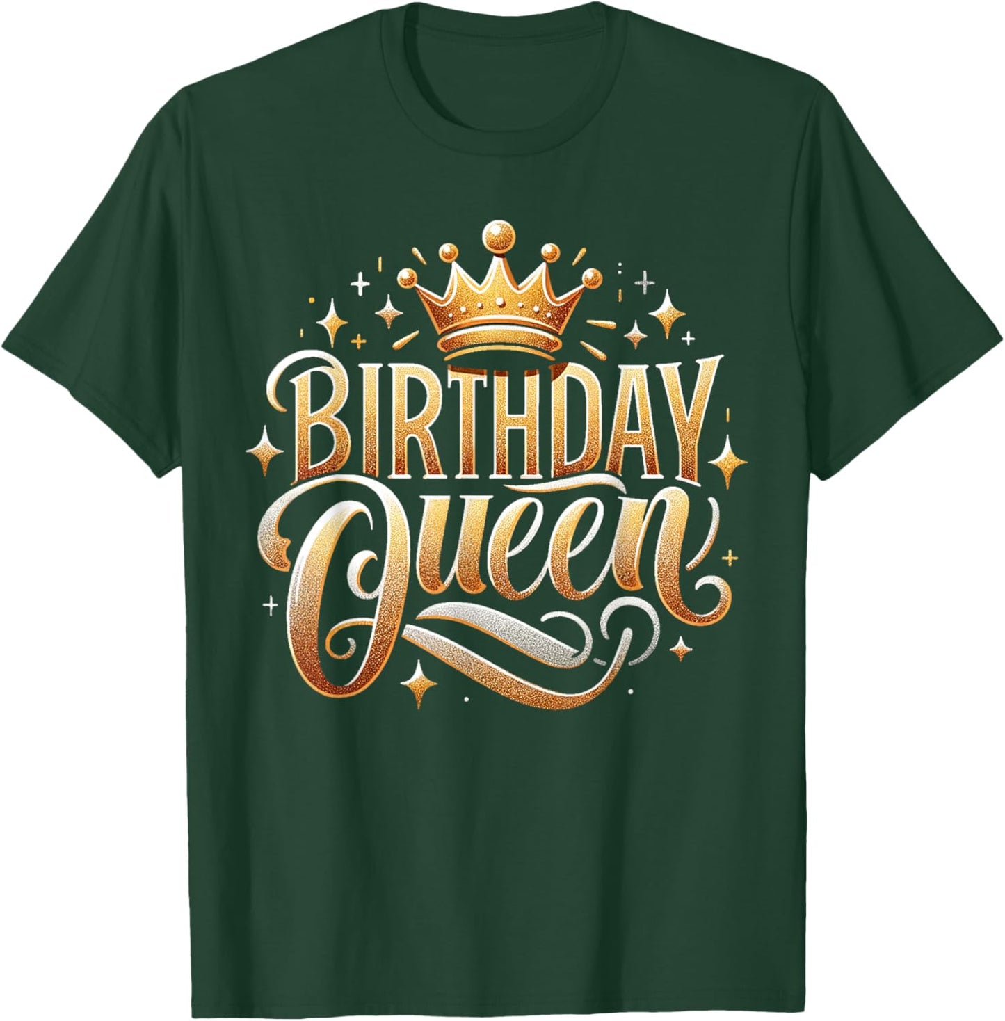 I'm the Birthday Queen Happy Birthday Girls Birthday T-Shirt - T-Shirt | Forest