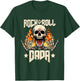 Rock And Roll Dada Dad Vintage Retro Rock&Roll Rock Concert T-Shirt - T-Shirt | Forest