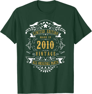 16th Birthday 16 Years Old Girl Boy born 2010 16 Birthday T-Shirt - T-Shirt | Forest