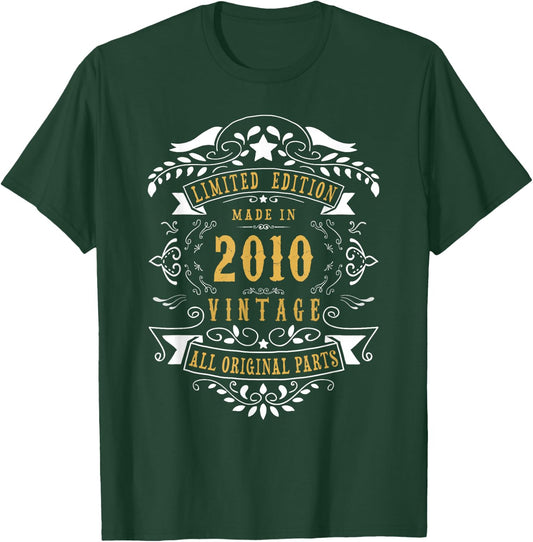 16th Birthday 16 Years Old Girl Boy born 2010 16 Birthday T-Shirt - T-Shirt | Forest