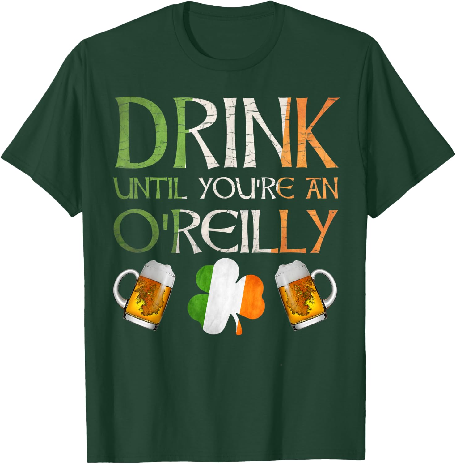 O'Reilly Family Name Gift Proud Irish From Ireland T-Shirt - T-Shirt | Forest