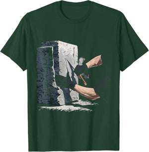 Sculptor Sculptor Stone Statues Chisel Sculptor T-Shirt - T-Shirt | Forest