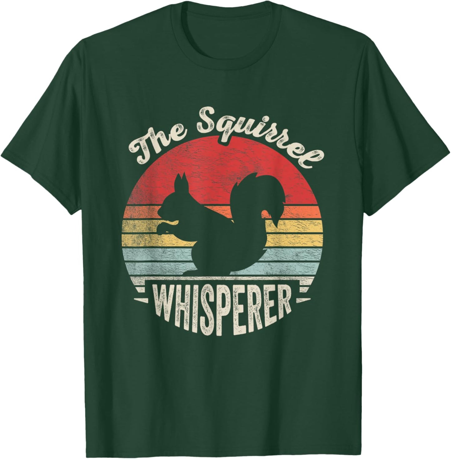 Retro Vintage Squirrel Lover Squirrel Whisperer T-Shirt - T-Shirt | Forest