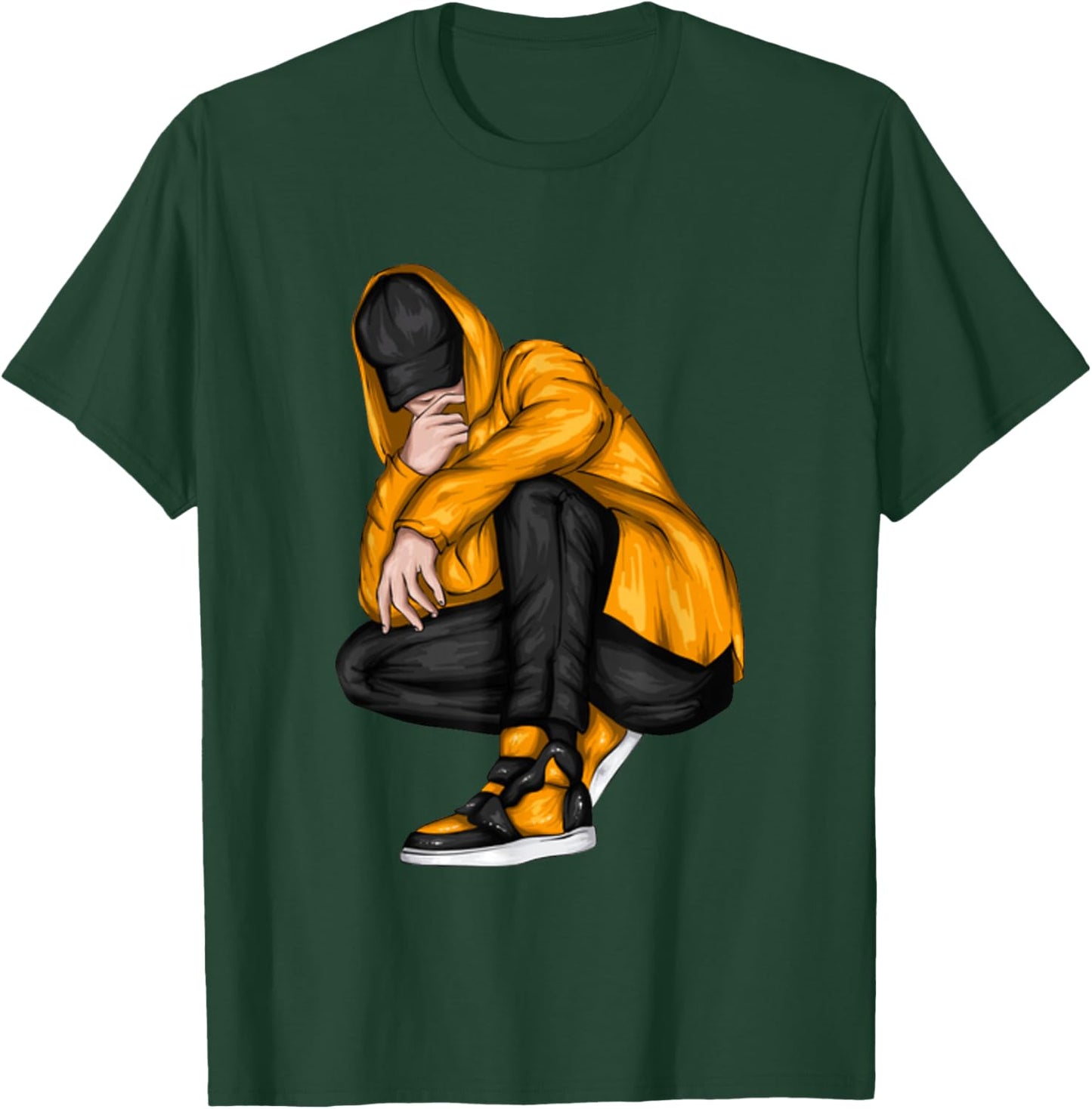 B-Boy Bboying Hip Hop Music Break Dance T-Shirt - T-Shirt | Forest