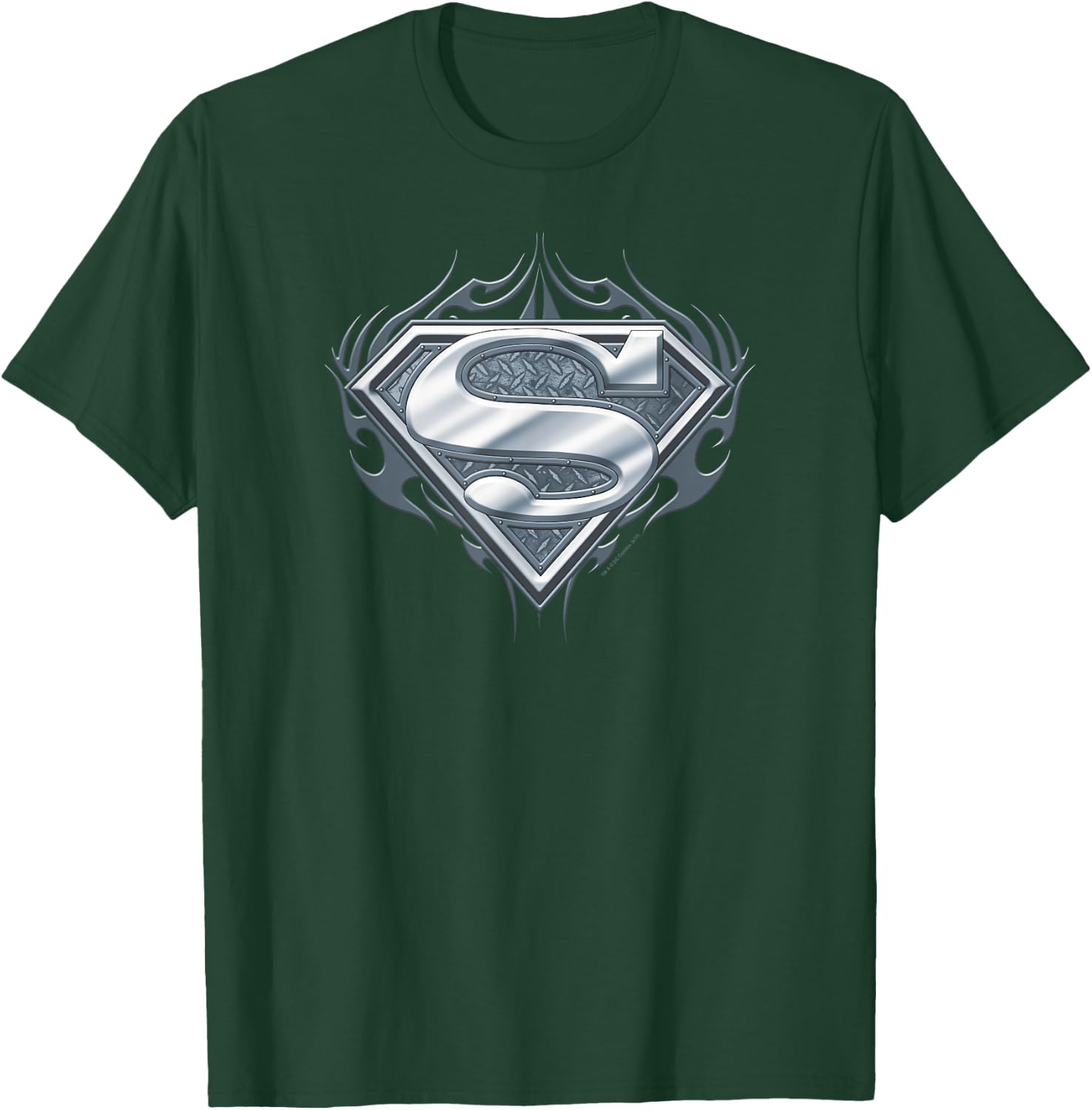 Superman Biker Metal T Shirt T-Shirt - T-Shirt | Forest
