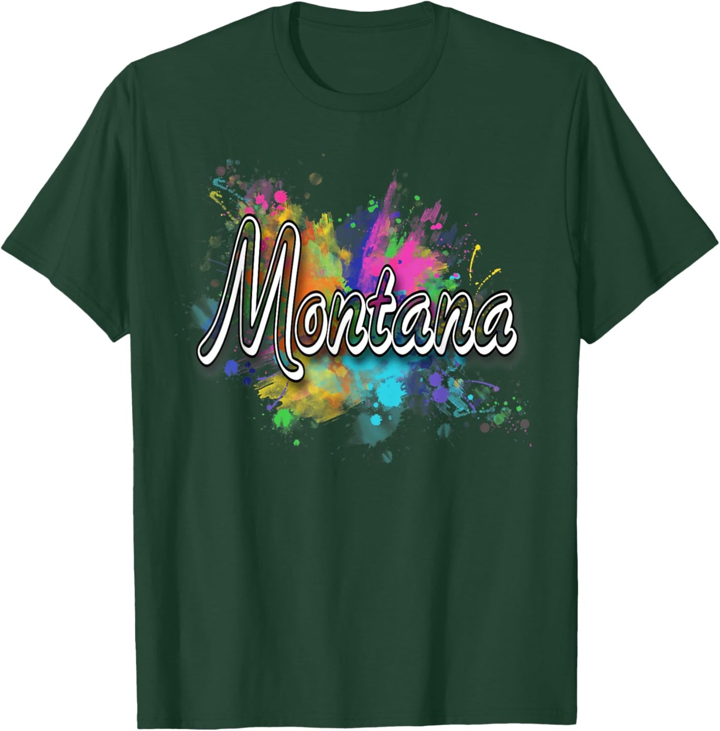 Montana Apparel , Women & Kids - Montana T-Shirt - T-Shirt | Forest