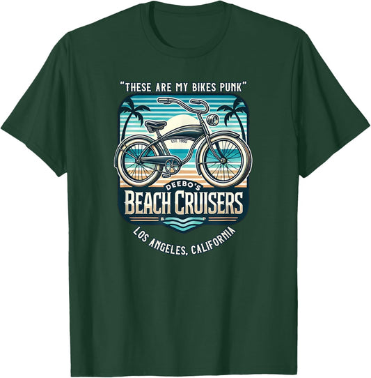Parody Bike Shop Deebo;s Beach Cruisers Los Angeles 1995 T-Shirt - T-Shirt | Forest