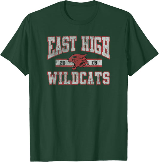 Disney High School Musical The Series East High Mascot Logo T-Shirt - T-Shirt | Forest