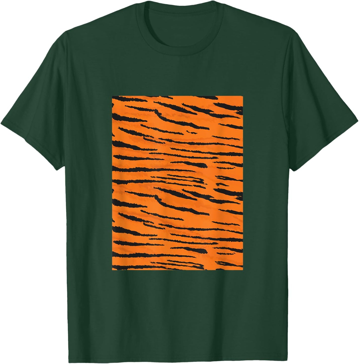 Tiger Print - Easy Costume Idea T-Shirt - T-Shirt | Forest