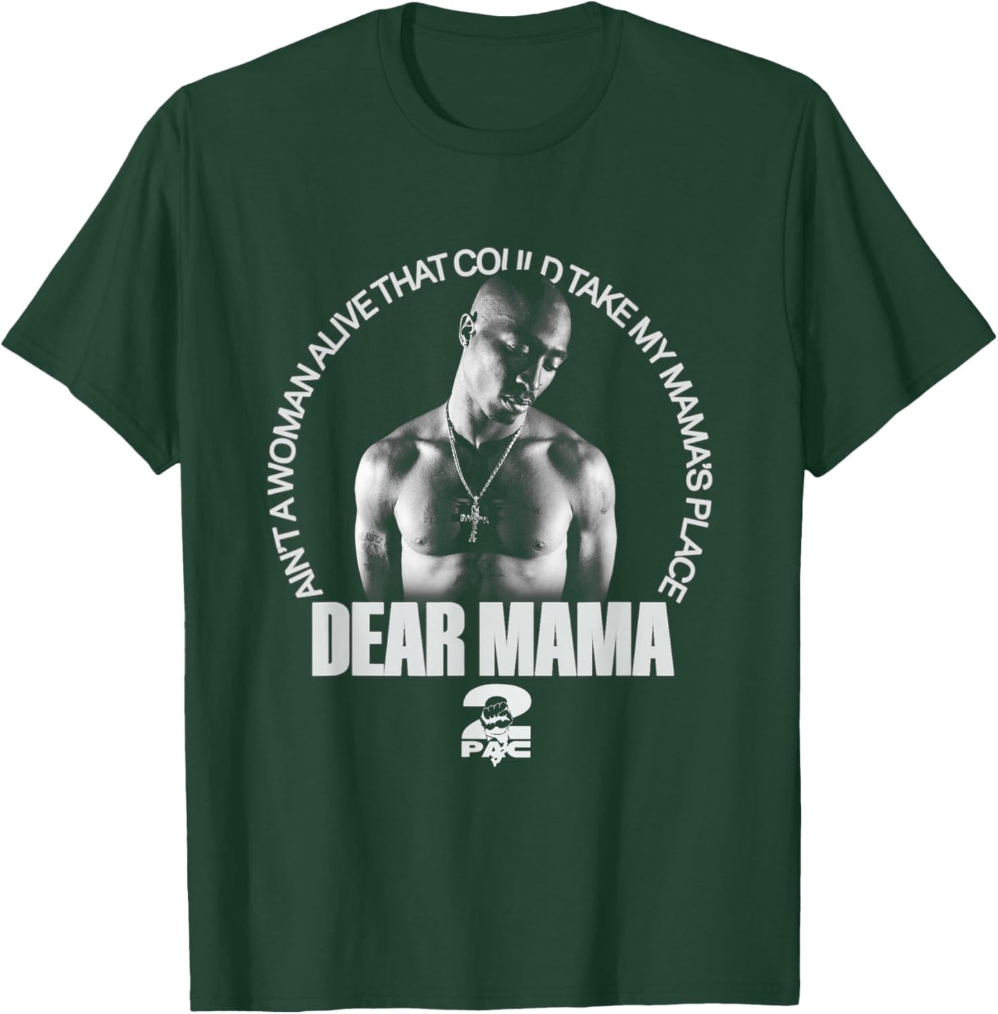 Offizieller Tupac Mama's Place T-Shirt - T-Shirt | Forest