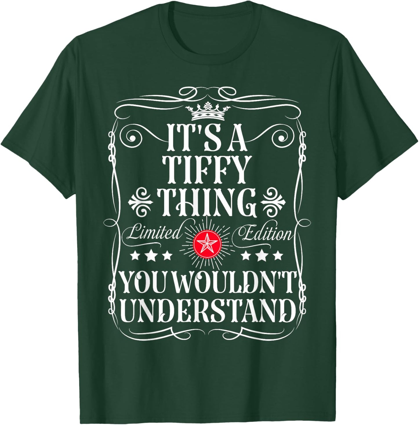 Tiffy Name Its A Tiffy Thing You Wouldn't Understand T-Shirt - T-Shirt | Forest
