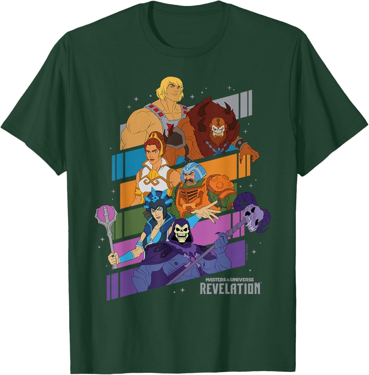 Motu - Masters of The Universe Revelation Group T-Shirt - T-Shirt | Forest