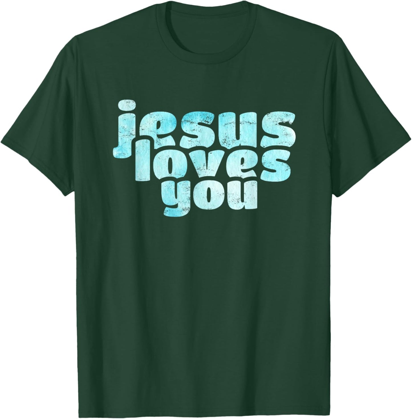 Jesus liebt dich T-Shirt - T-Shirt | Forest