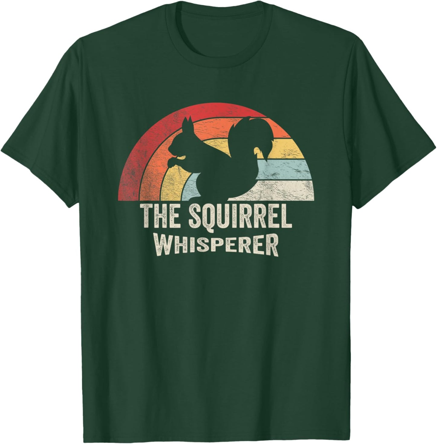 Retro Vintage Squirrel Lover Squirrel Whisperer T-Shirt - T-Shirt | Forest