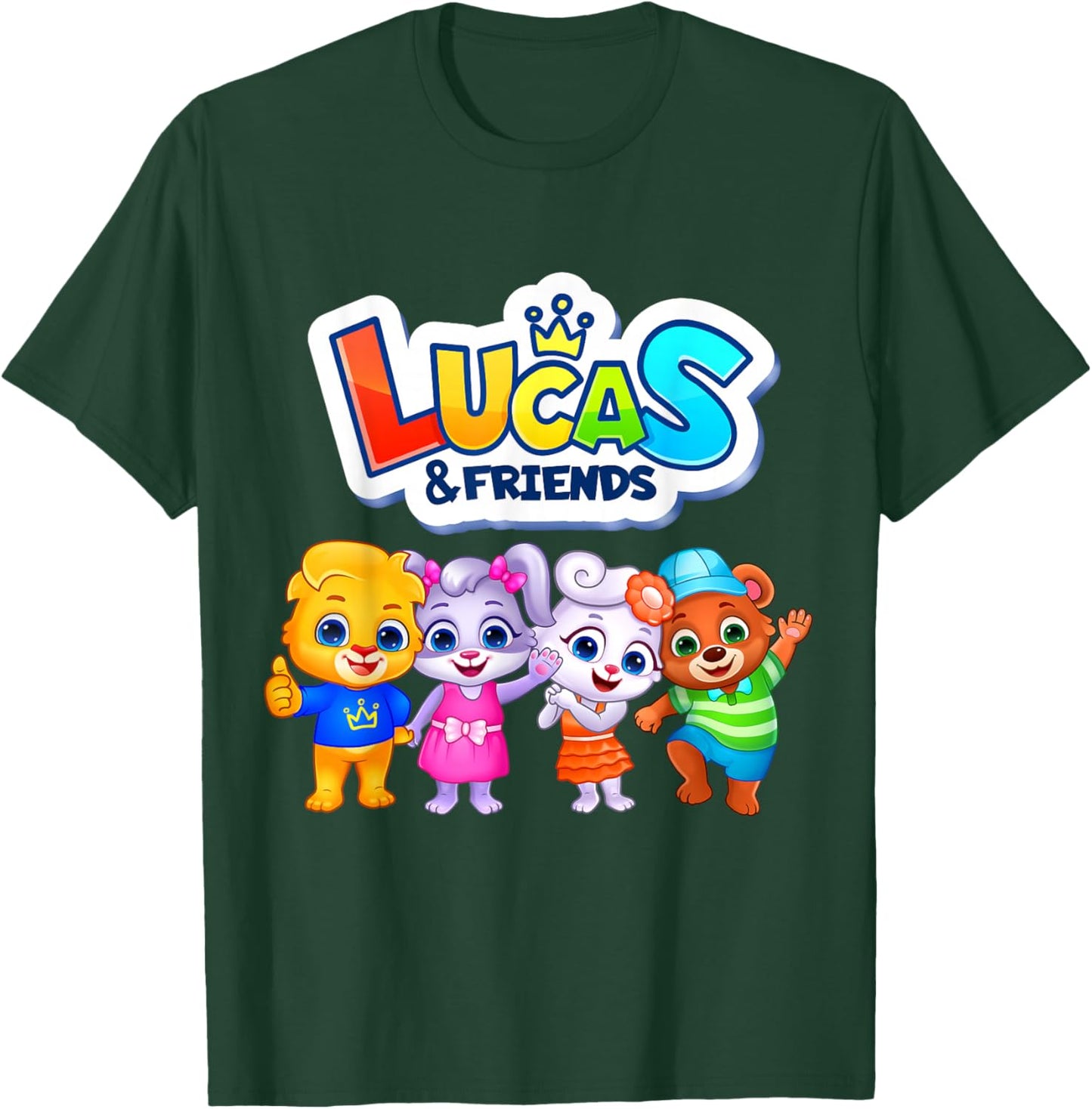 Lucas and Friends by RV AppStudios Squad T-Shirt - T-Shirt | Forest