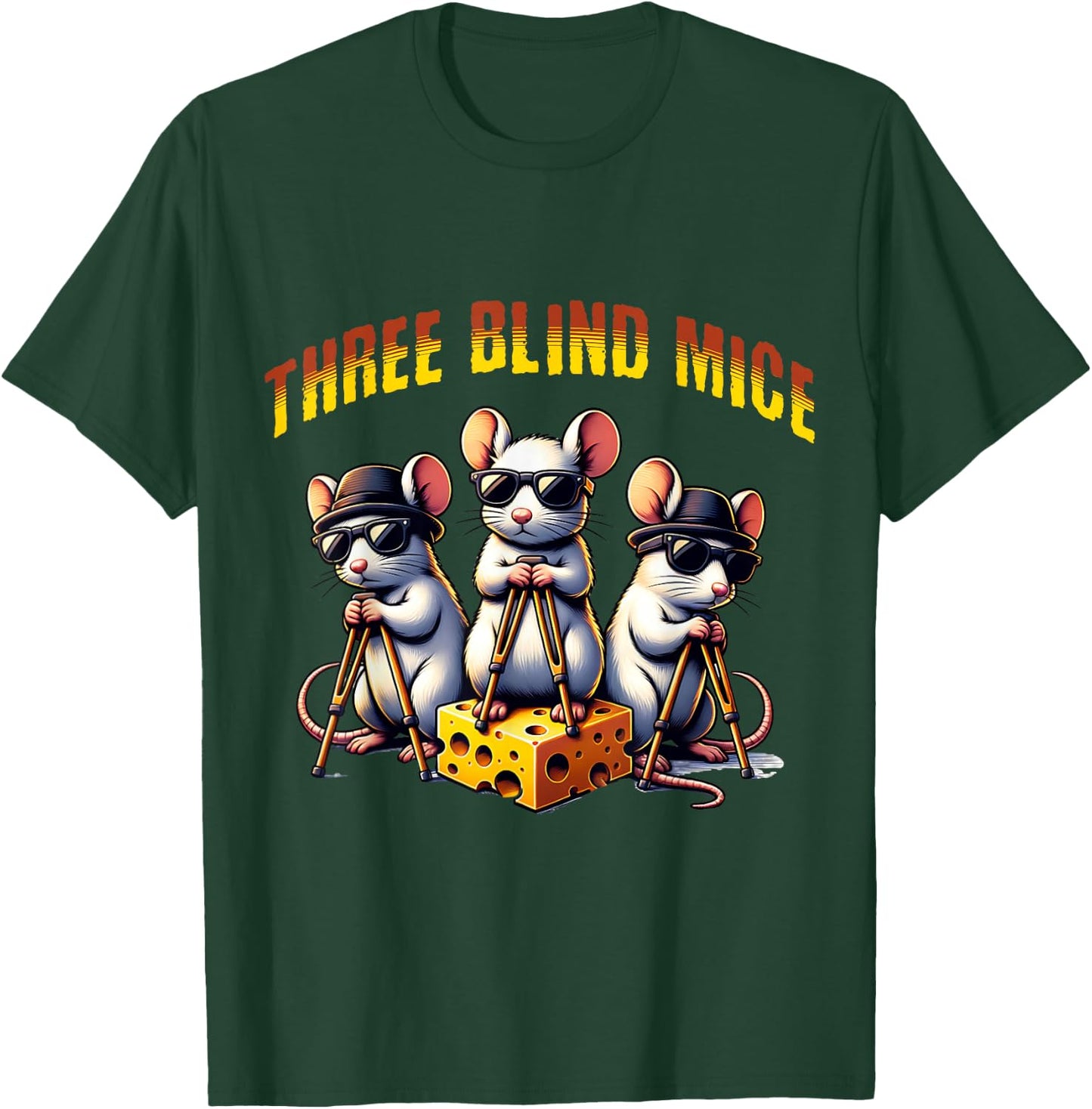 Three Blind Mice T-Shirt - T-Shirt | Forest