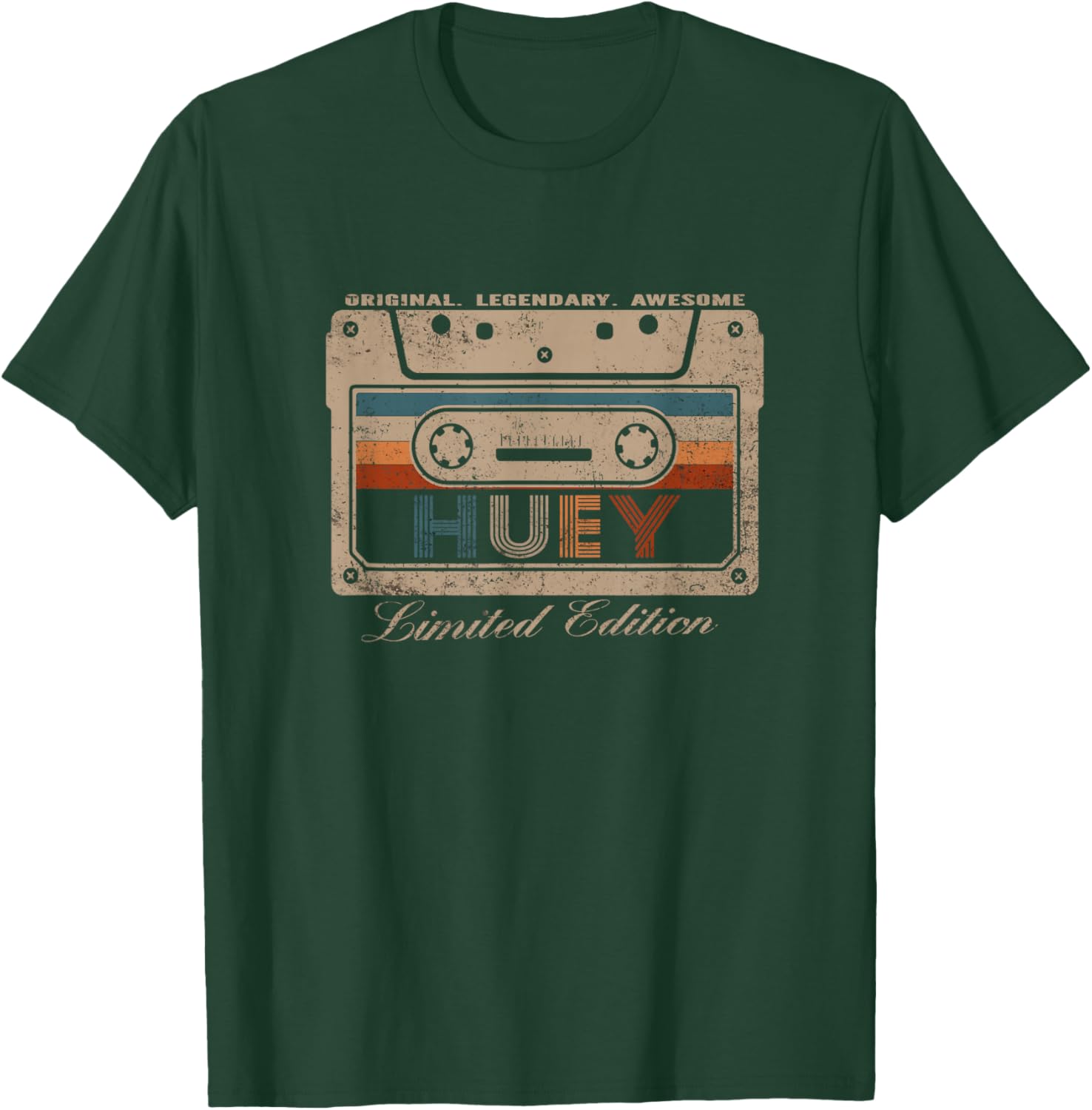 Huey Limited Edition Cassette T-Shirt - T-Shirt | Forest