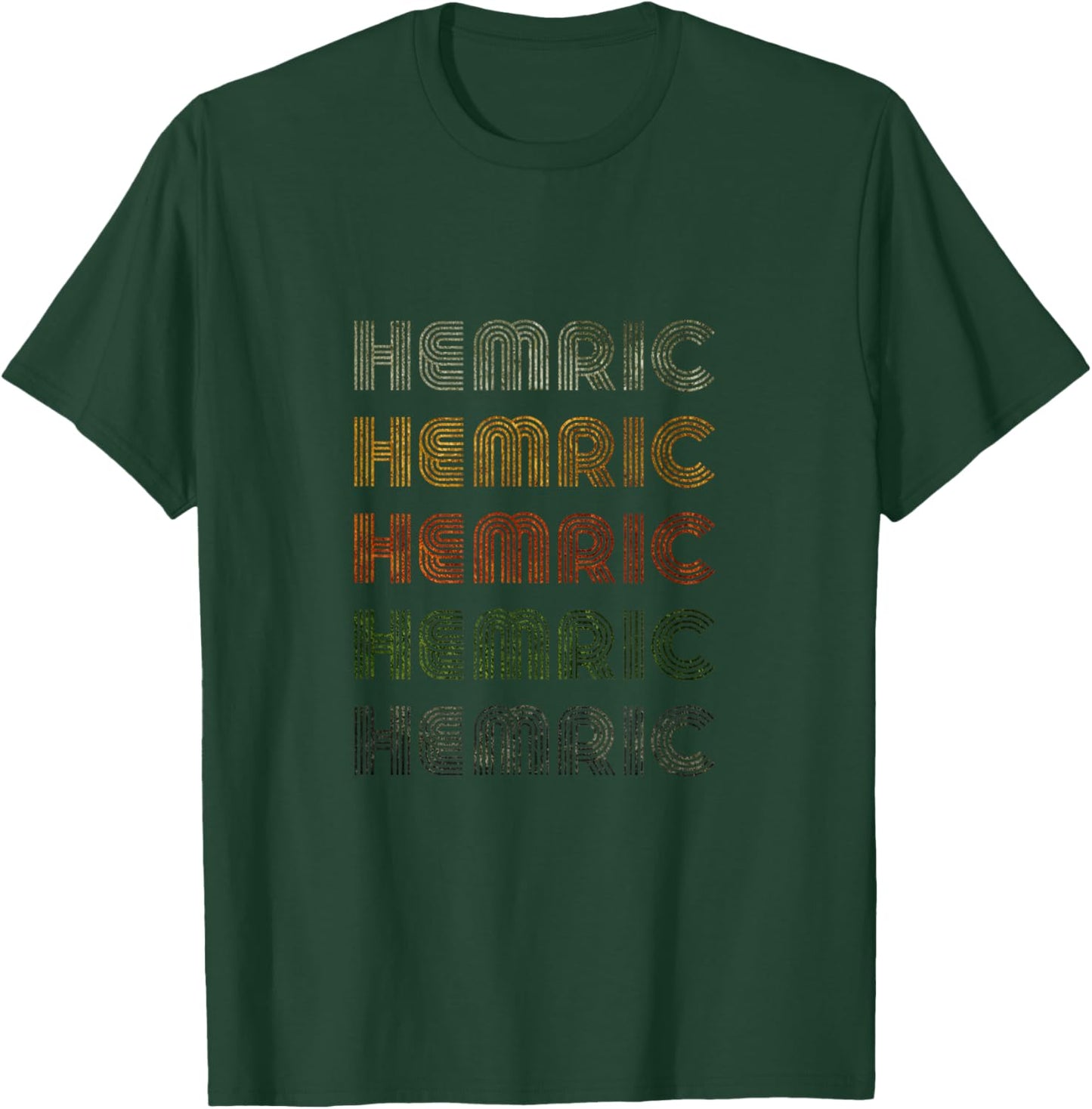 Love Heart Hemric Grunge Vintage Style Black Hemric T-Shirt - T-Shirt | Forest