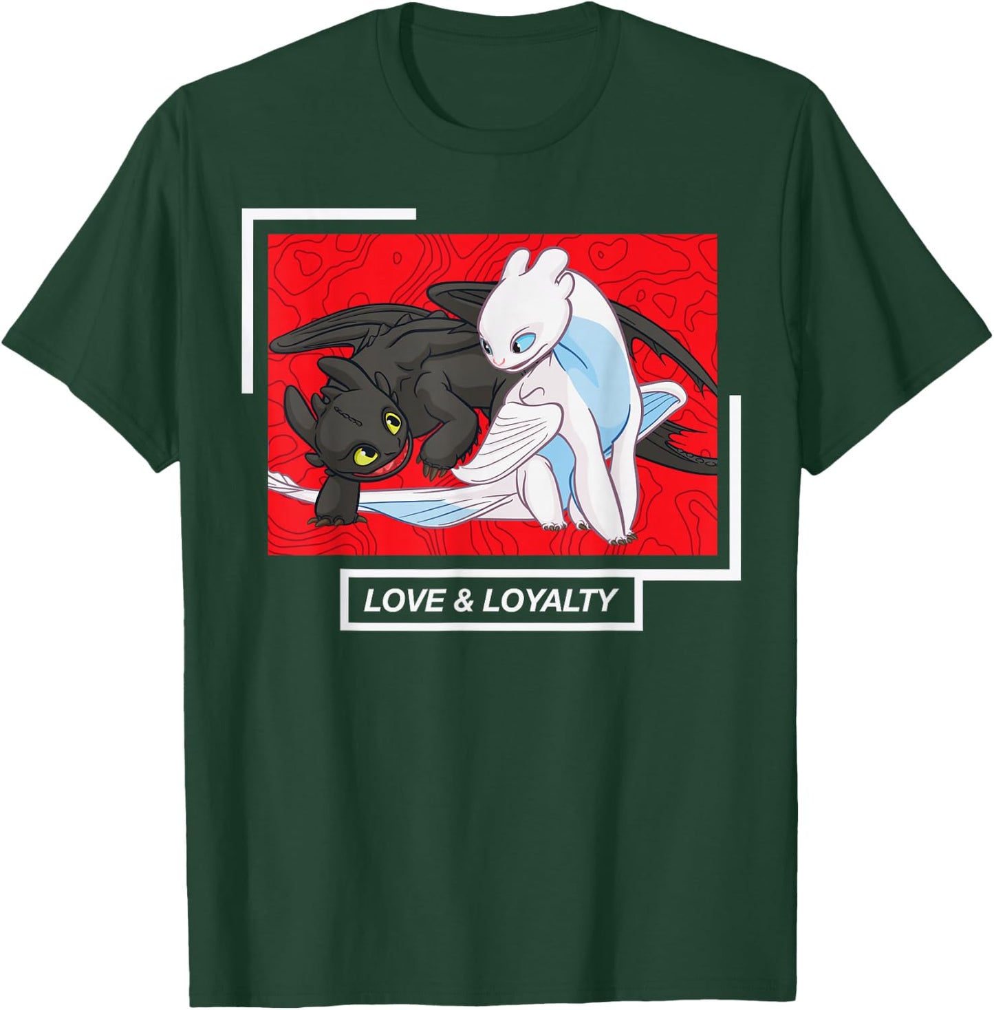 How to Train Your Dragon 3 Hidden World Tooth Fury Swoon T-Shirt - T-Shirt | Forest