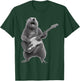 Groundhog Playing Guitar Rock Star Happy Groundhog T-Shirt - T-Shirt | Forest