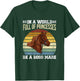 Dy Retro Be A Boss Mare Equestrian Horse Girl Sayings Gift T-Shirt - T-Shirt | Forest