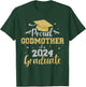 Proud godmother of class of 2024 graduate senior graduation T-Shirt - T-Shirt | Forest