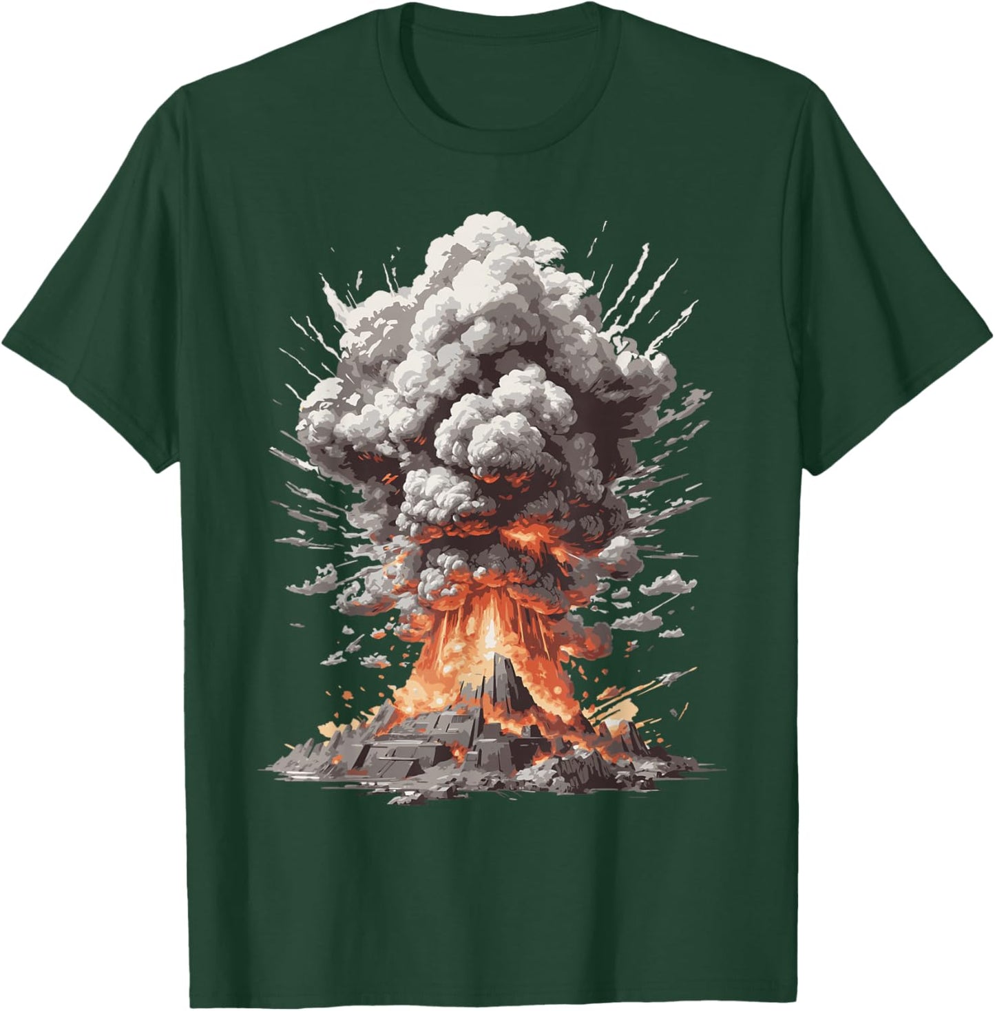 Atomic Bomb Explosion Nuclear Mushroom Fission Physicists T-Shirt - T-Shirt | Forest