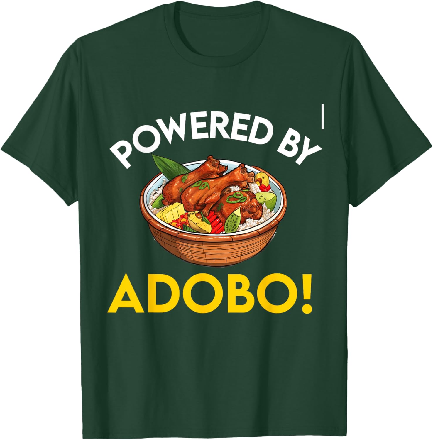 Filipino Philippines Women Men Filipino Food Tagalog Adobo T-Shirt - T-Shirt | Forest