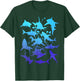 Great White Sharks Hammerhead Shark Diving Lover Graphic T-Shirt - T-Shirt | Forest