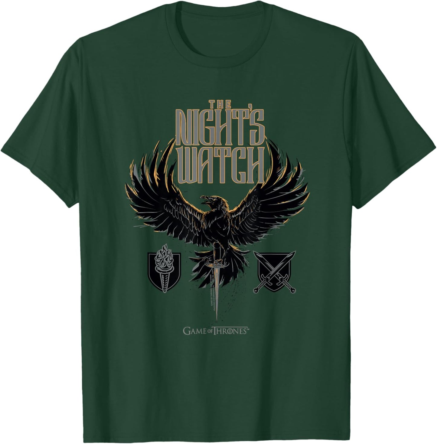 Game of Thrones The Night's Watch T-Shirt - T-Shirt | Forest