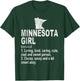 Minnesota Girl Definition Funny Hometown Home Minnesota T-Shirt - T-Shirt | Forest