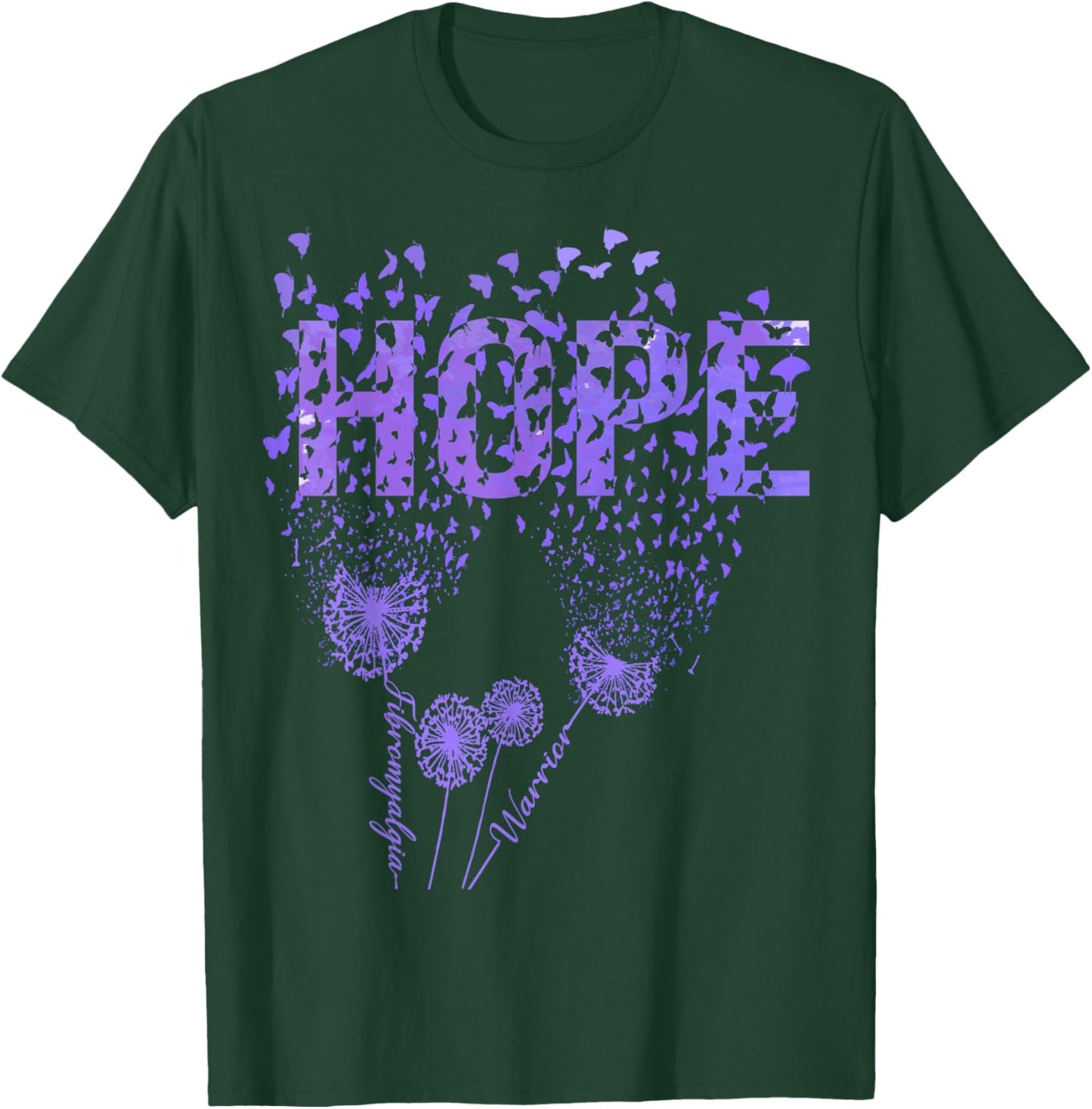 Fibromyalgia Awareness T-Shirt - T-Shirt | Forest
