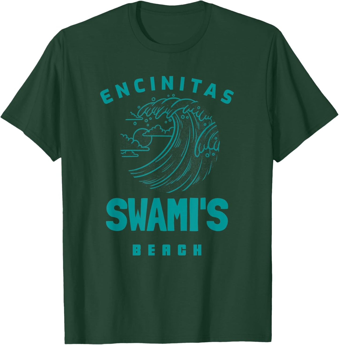 Swami's Beach Encinitas California Women Kids T-Shirt - T-Shirt | Forest