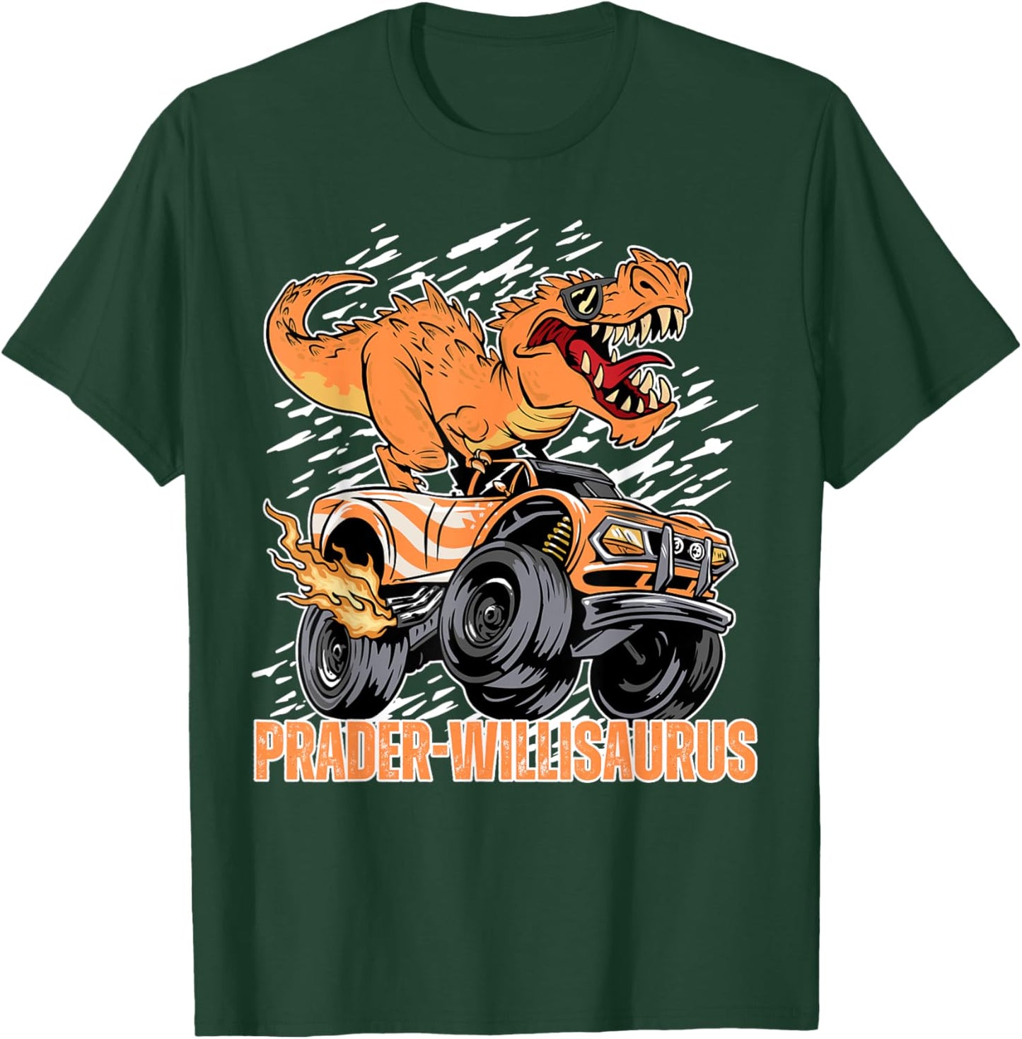 Prader Willi Syndrome, T-Rex Prader Willi Syndrome T-Shirt - T-Shirt | Forest
