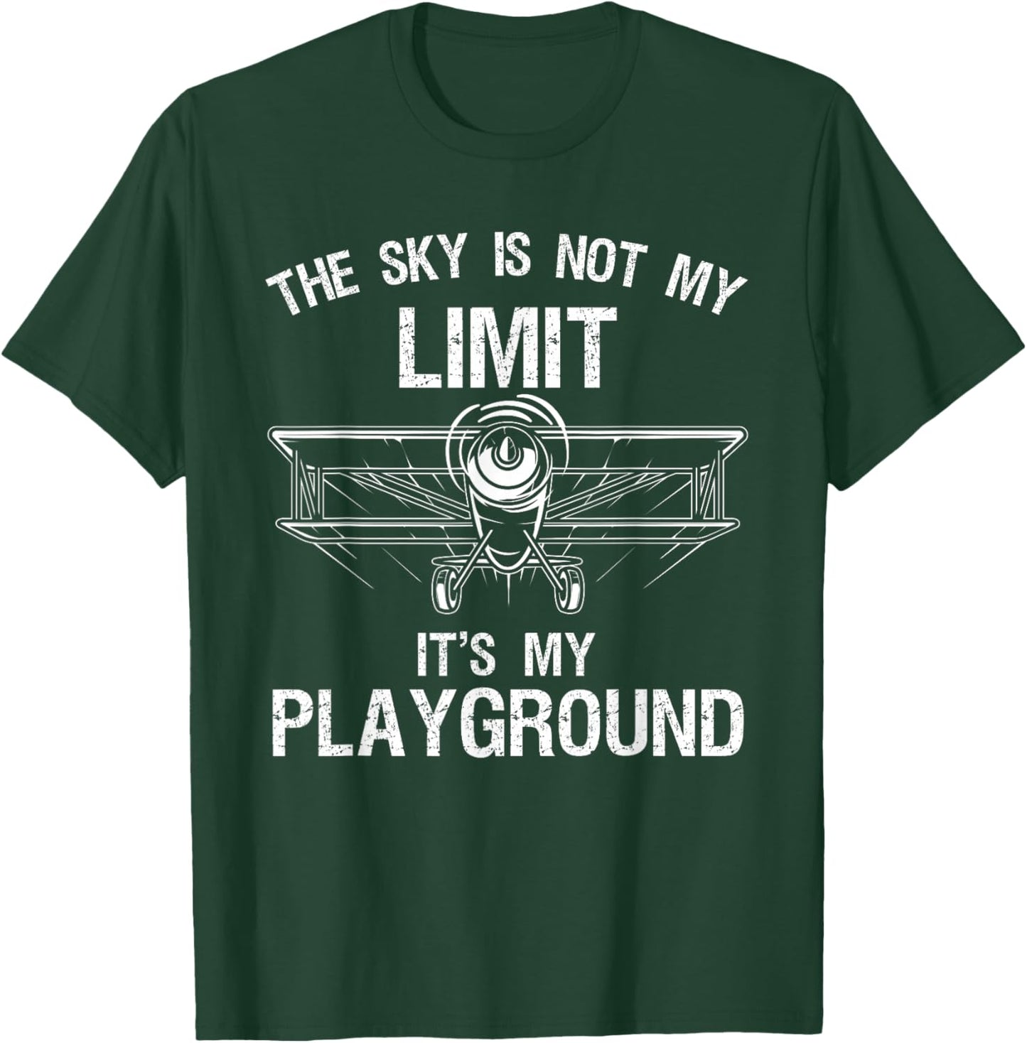 Funny Pilot Design Women Aviation Airplane Pilot T-Shirt - T-Shirt | Forest