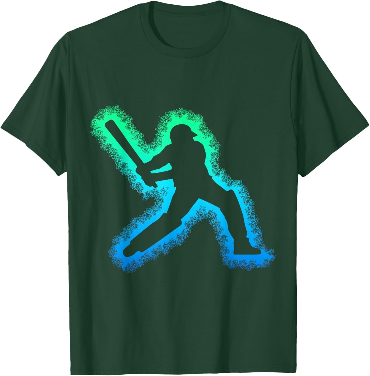 Cricket Boys Kids Men Youth T-Shirt - T-Shirt | Forest
