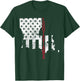 Louisiana Vintage Retro USA Flag America Merica 4th Of July Women Kids Men T-Shirt - T-Shirt | Forest