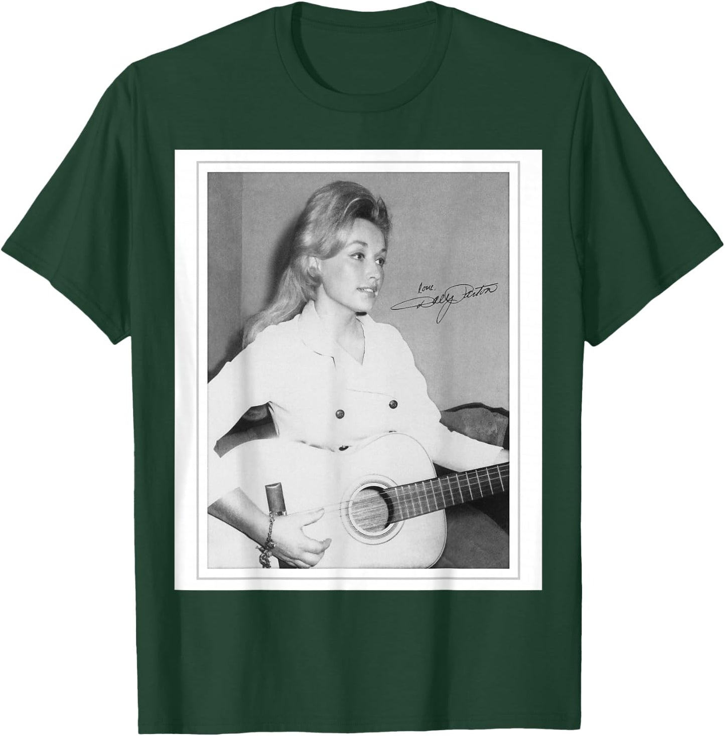 Dolly Parton Vintage Polaroid Small T-Shirt - T-Shirt | Forest