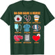Christian RN Nurse Life Nursing ER ICU So God Made A Nurse T-Shirt - T-Shirt | Forest