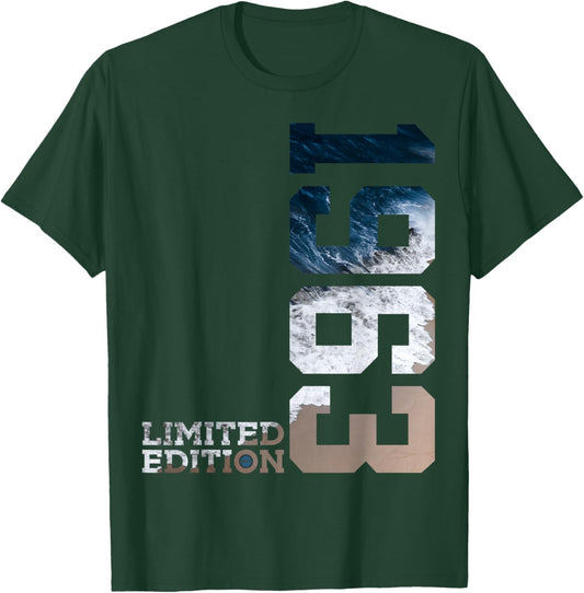 63 Jahre 63. Geburtstag Limited Edition 1963 T-Shirt - T-Shirt | Forest