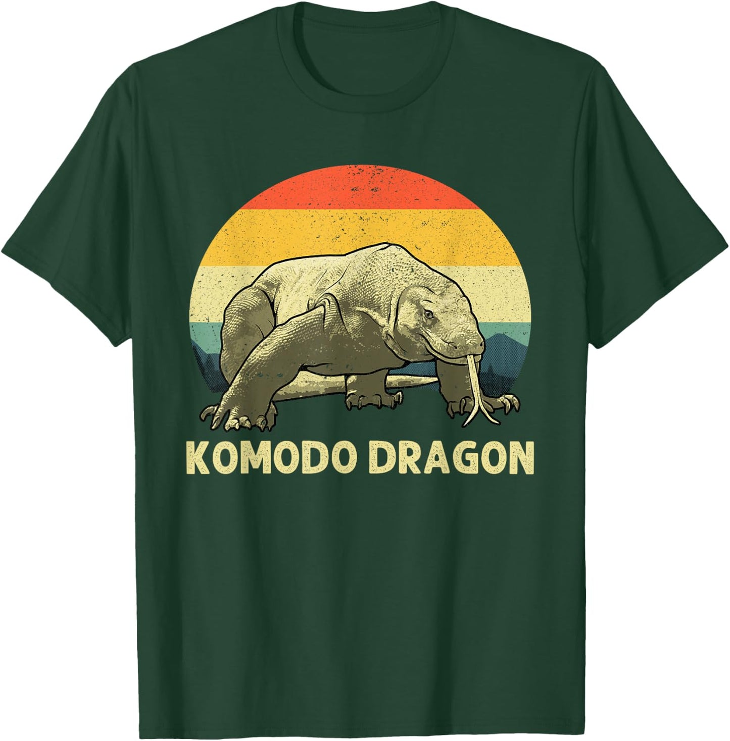Komodo Dragon Design Women Kids Komodo Dragon Lover T-Shirt - T-Shirt | Forest