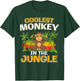 Coolest Monkey in the Jungle I Kid Meme T-Shirt - T-Shirt | Forest