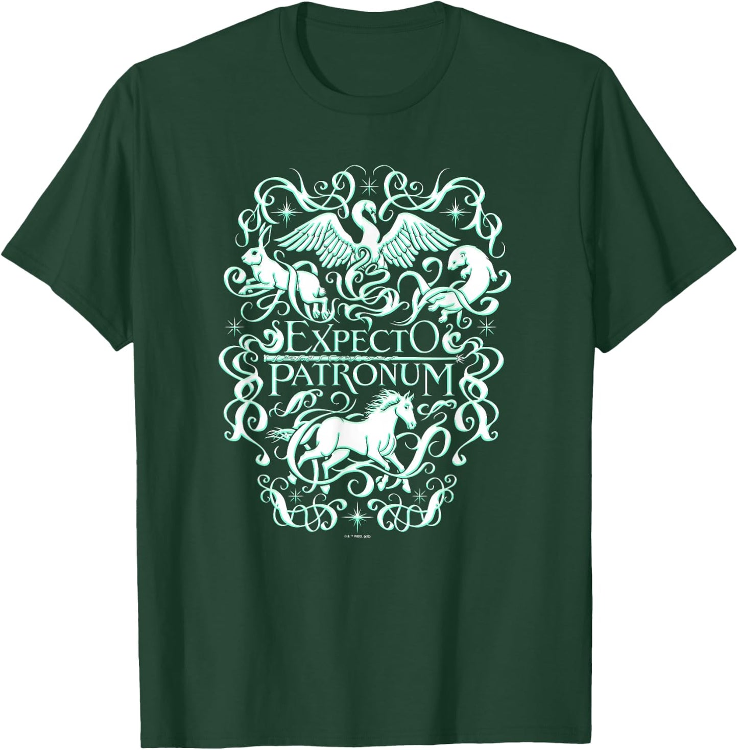 Harry Potter Expecto Patronum Animal Guide T-Shirt - T-Shirt | Forest