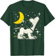 Peanuts - Snoopy 1950's Celestial Moon And Stars T-Shirt - T-Shirt | Forest