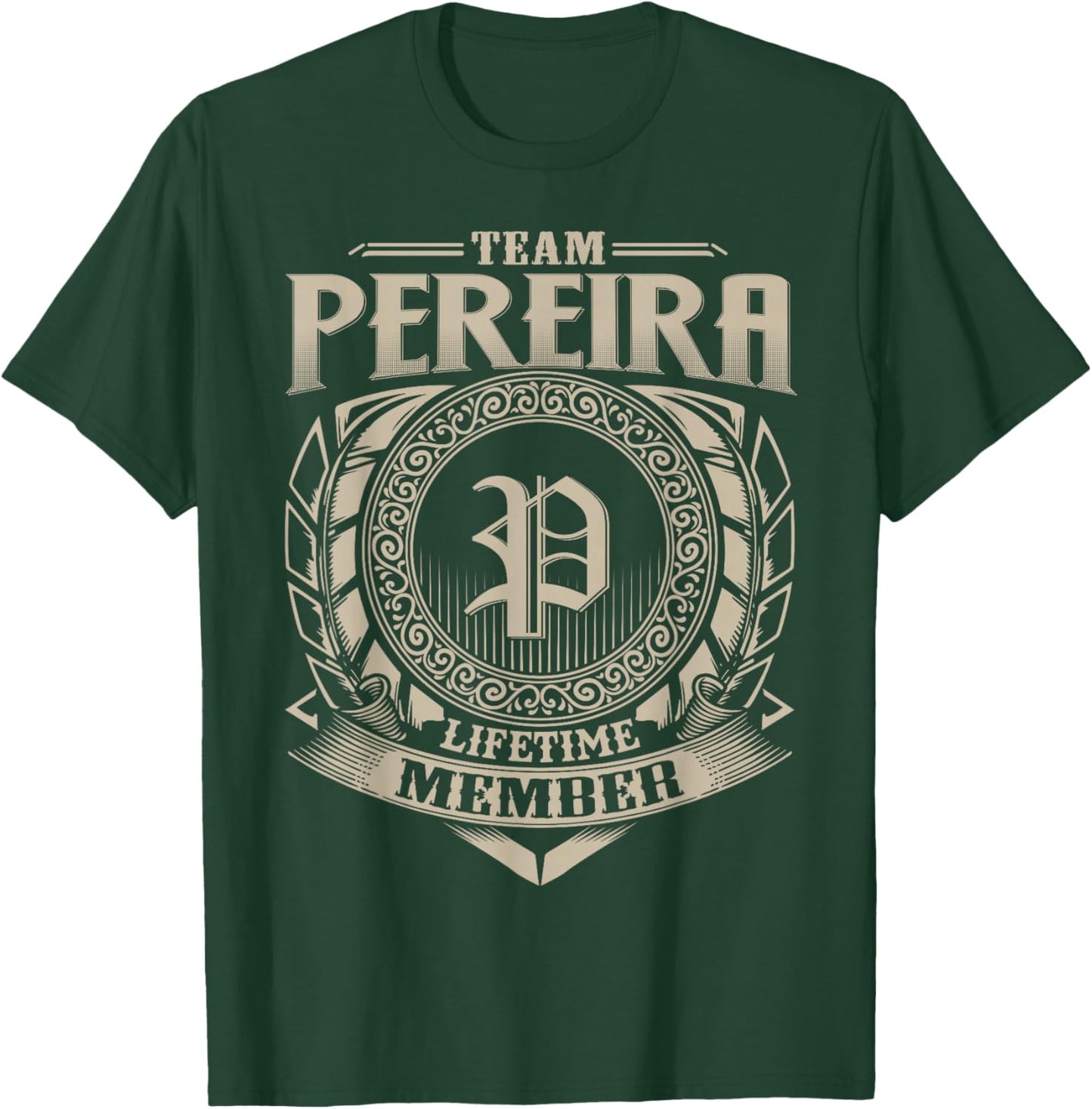Team PEREIRA Lifetime Member Surname PEREIRA Family Vintage T-Shirt - T-Shirt | Forest